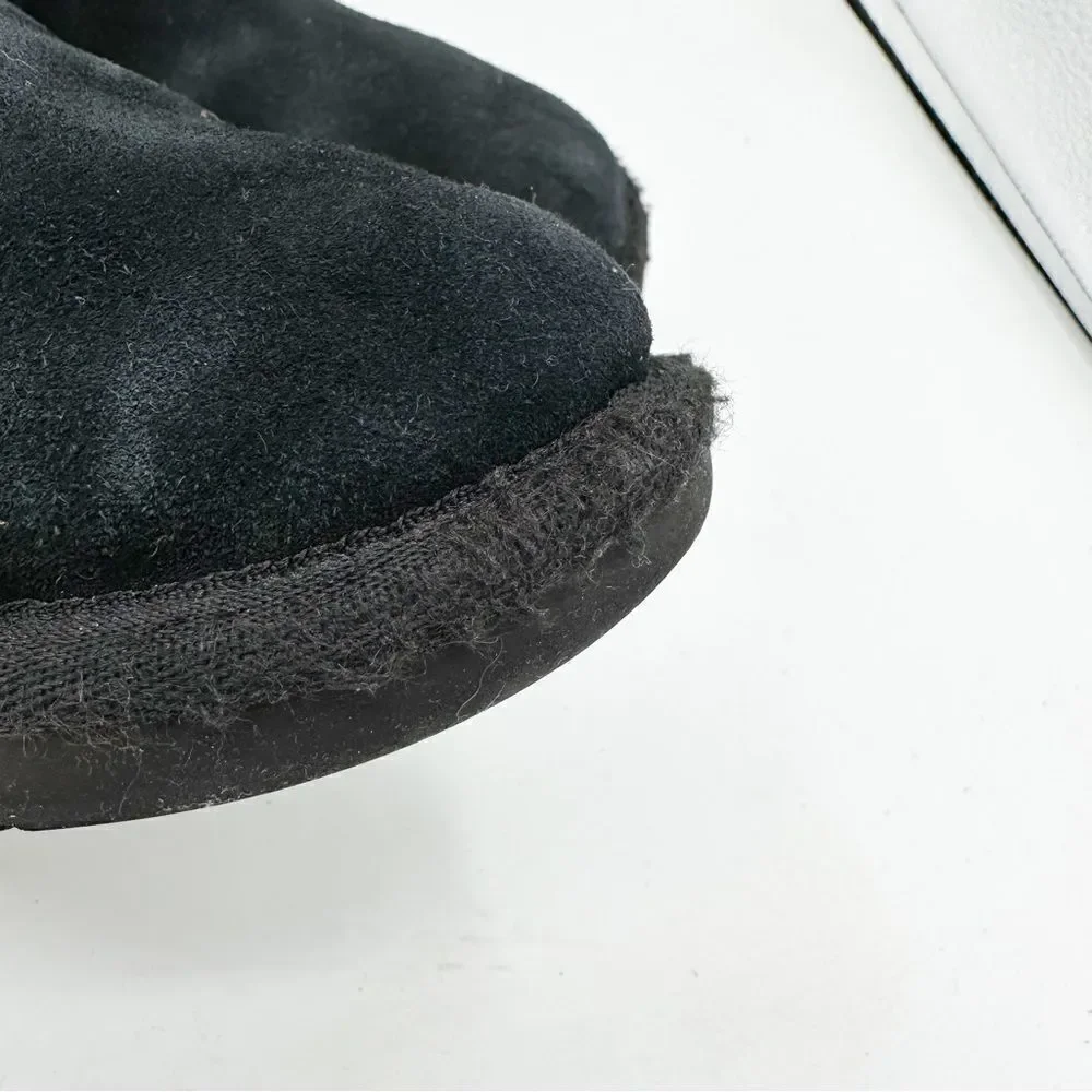Koolaburra by UGG Black Victoria Girls Winter Boots Sz 1‎